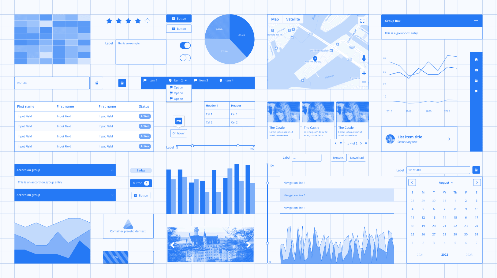 Title Graphic for Introducing Atlas UI Kit for Figma