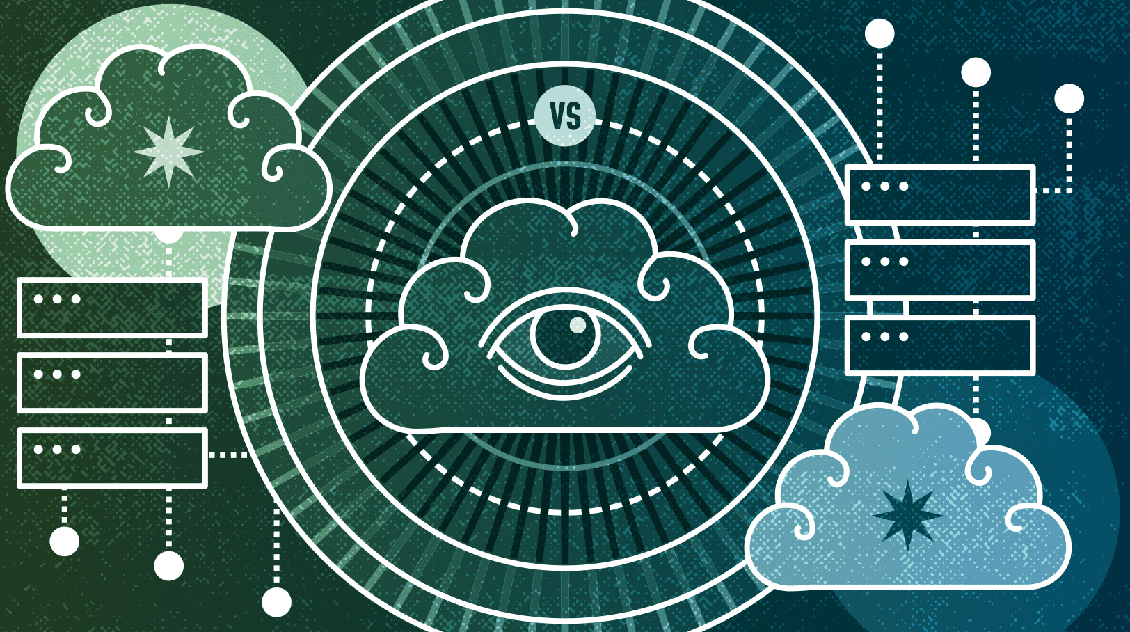 private vs. public clouds